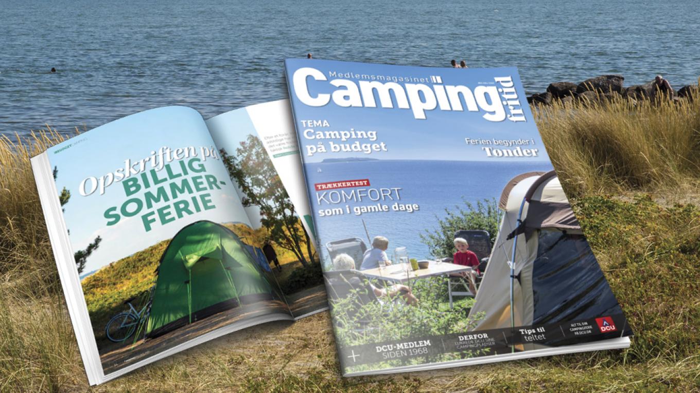 Camping-fritid #5 er fyldt med spændende læsestof. Camping-fritid #5 er fyldt med spændende læsestof.