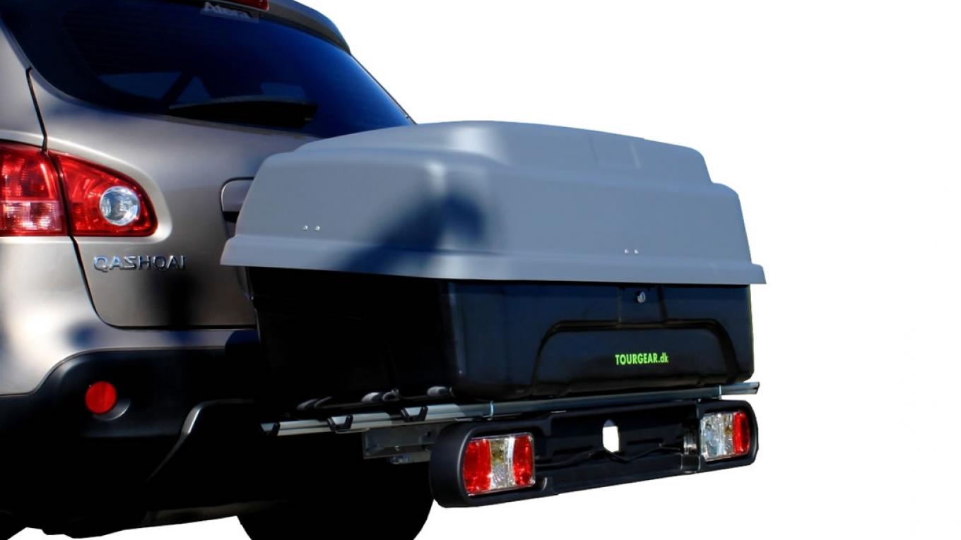 Tourbox kan rumme 330 liter og op til 40 kg. Tourbox, Tourgear, biludstyr