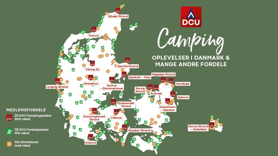 Danmarks kort