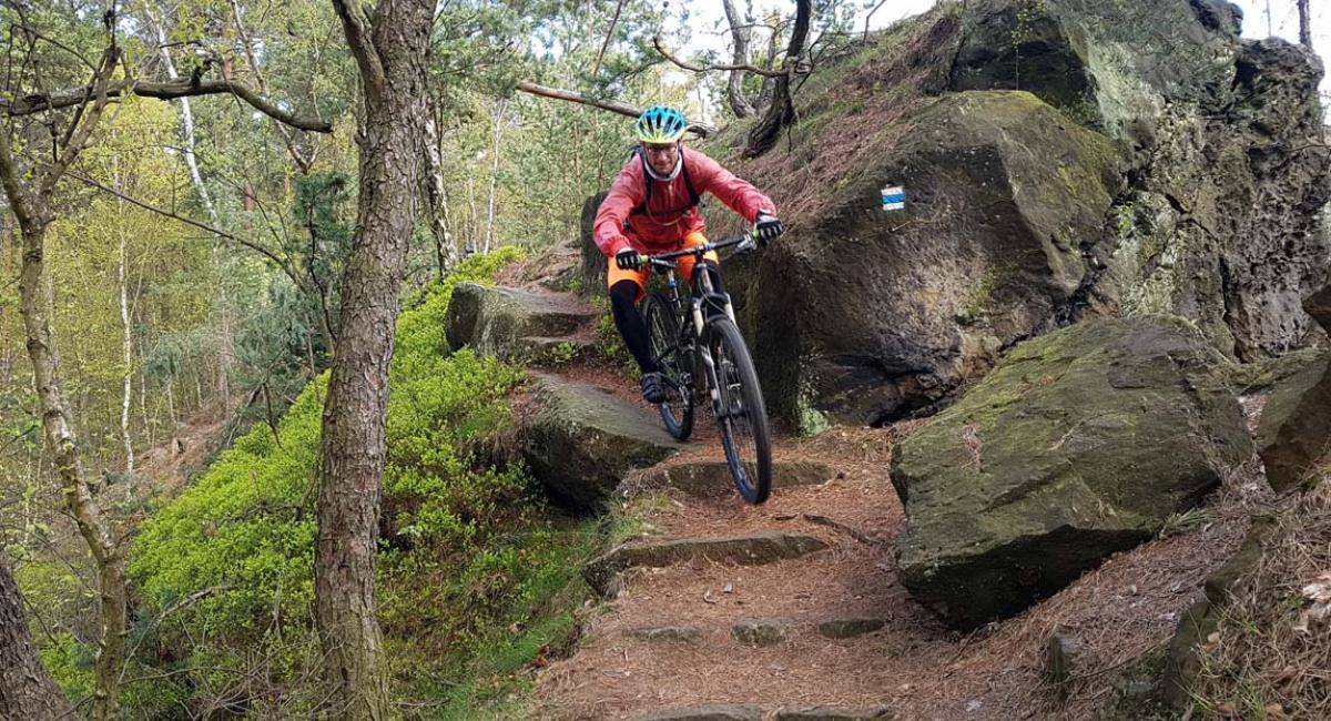 Det bøhmiske paradis, Tjekkiet, mountainbike 